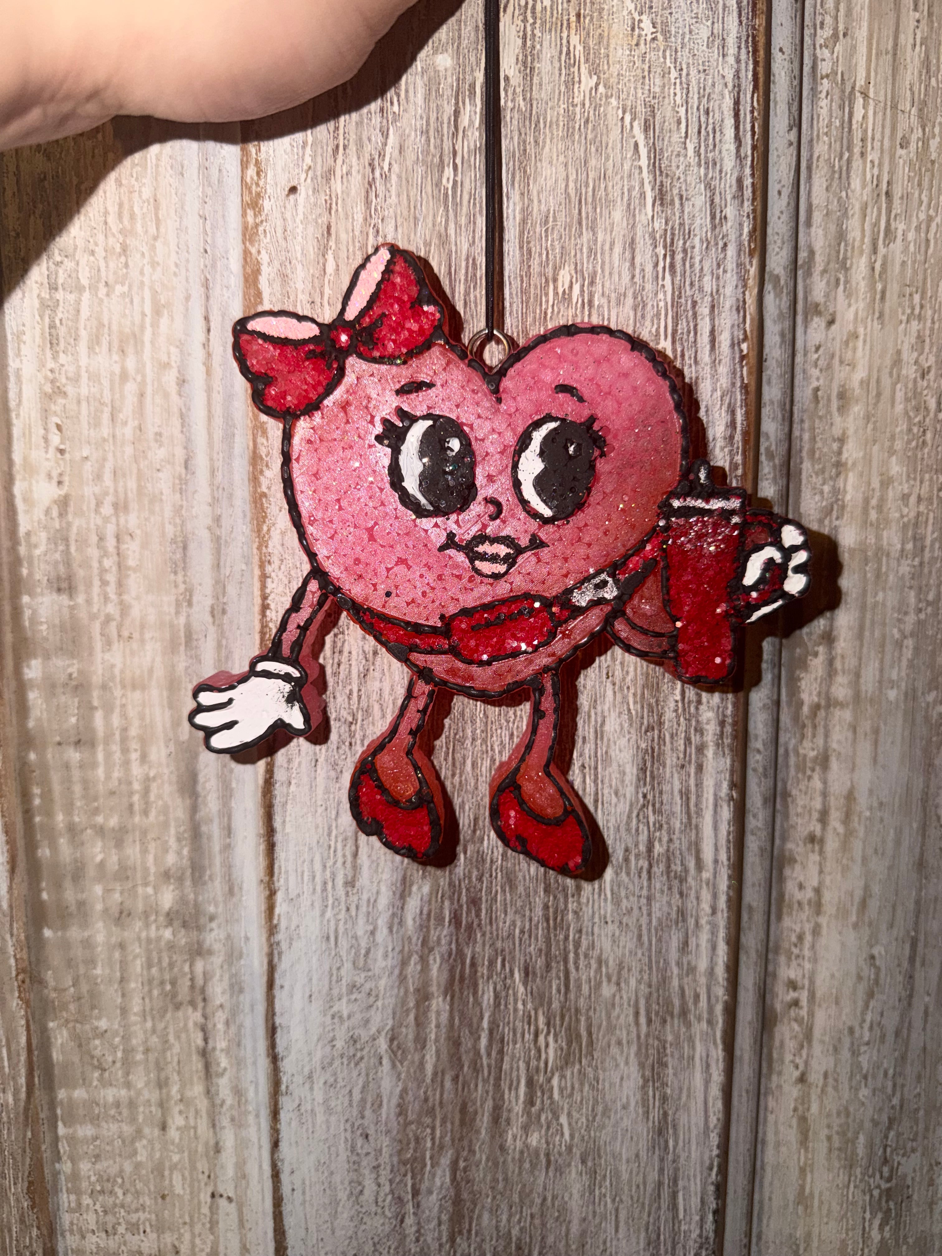 Bougie Red Heart
