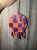 Orange and Purple Smiley